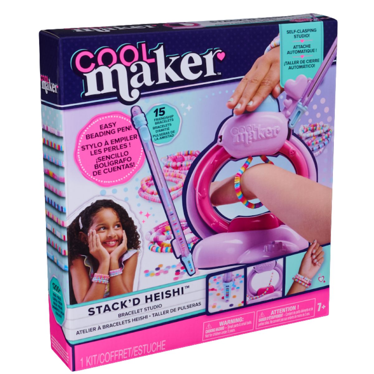 COOL MAKER - Kit Creativo Pulseras de Amistad Cool Maker