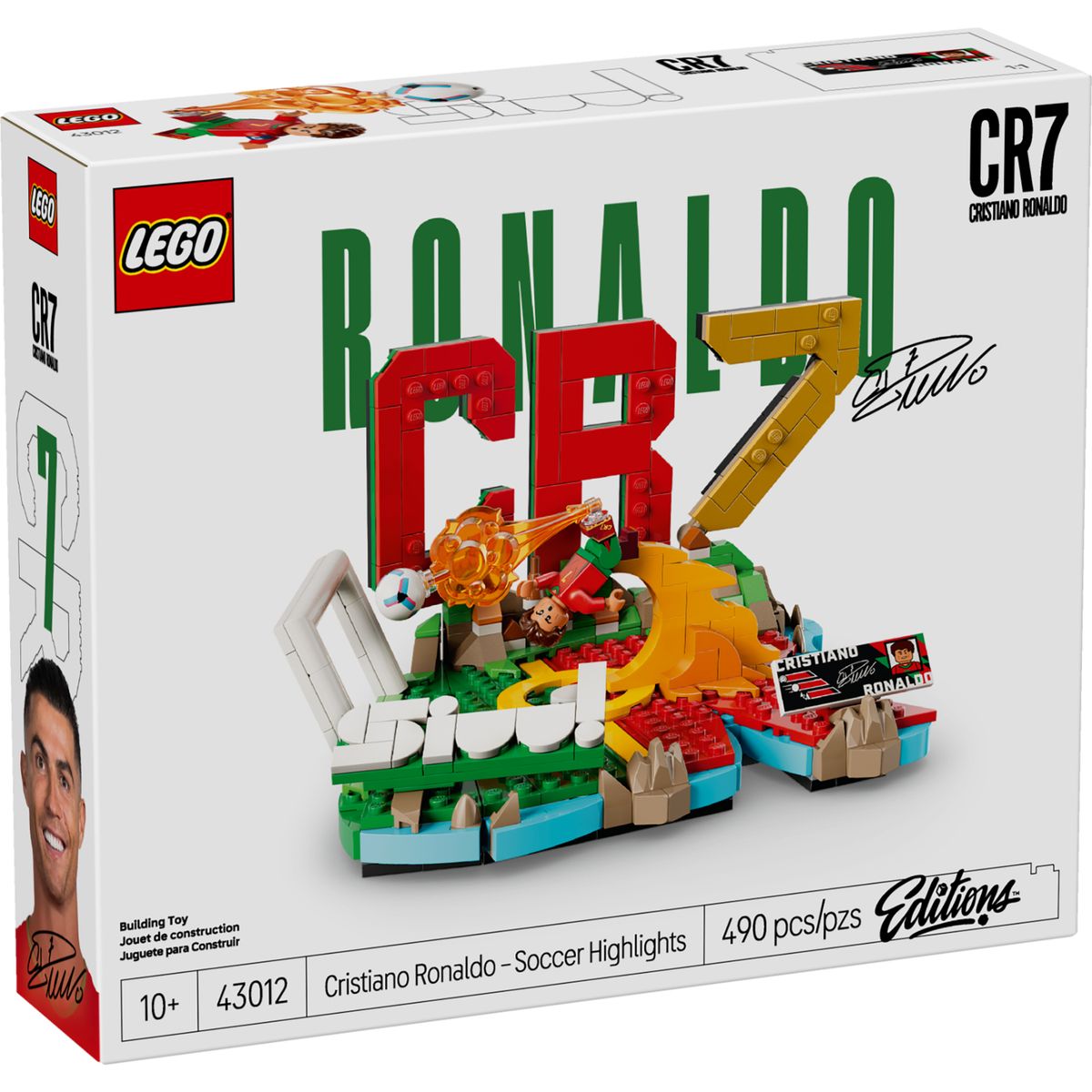 LEGO - Lo Mejor del Futbol Cristiano Ronaldo Lego