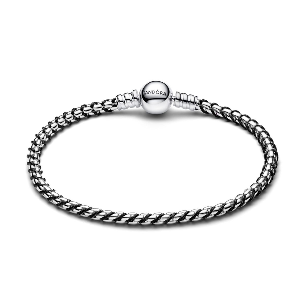 PANDORA - Brazalete de CadenaCordon Neg