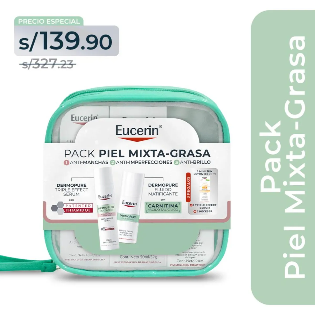 EUCERIN - EUCERIN PACK MADRE DERMOPURE