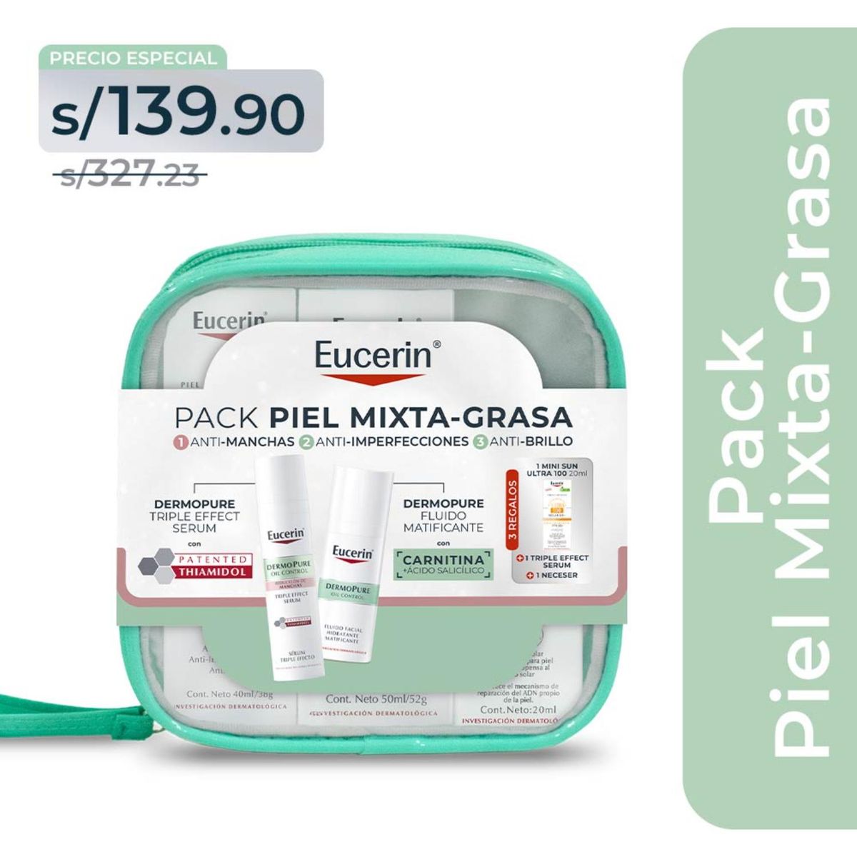EUCERIN - EUCERIN PACK MADRE DERMOPURE