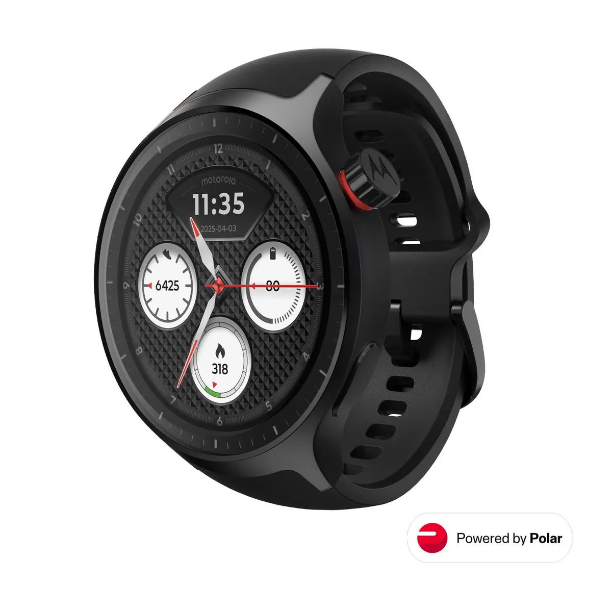 MOTOROLA - Moto Watch Negro Silicona
