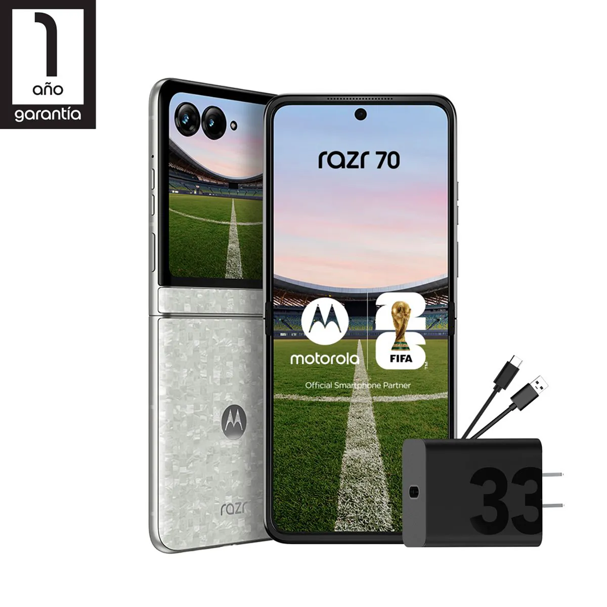 MOTOROLA - RAZR 70 12+512 Blanco