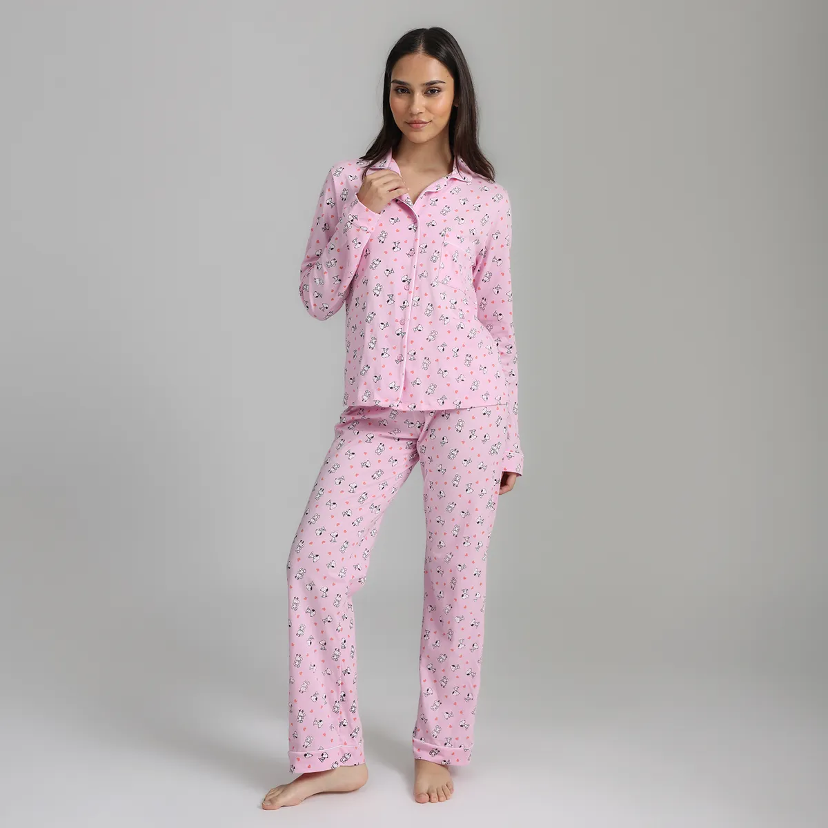 SNOOPY - Pijama Camisero Snoopy