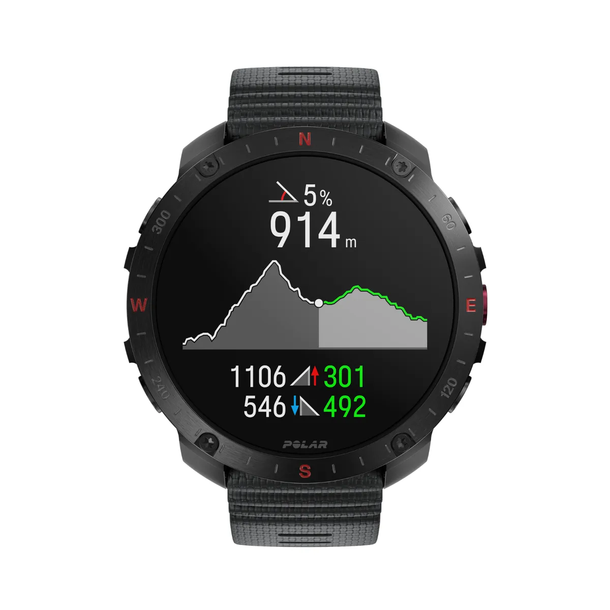 POLAR - Smartwatch Polar Grit X2 Pro Silicona Negro S-L