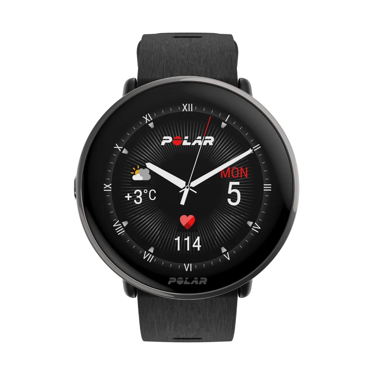 POLAR - Smartwatch Polar Ignite 3 Titanium Silicona Plata S-L