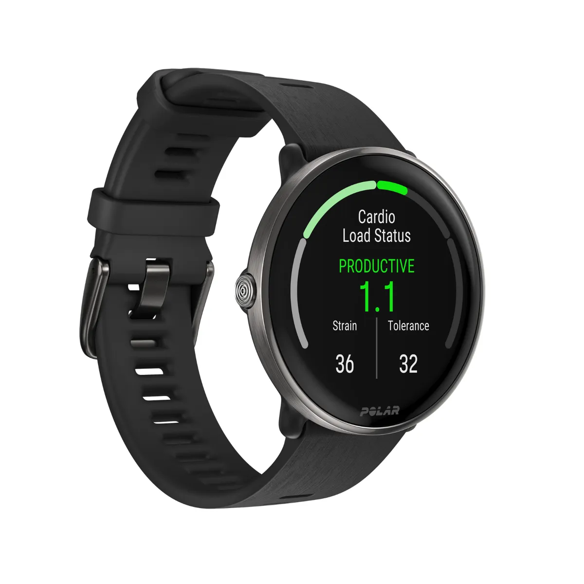 POLAR - Smartwatch Polar Ignite 3 Titanium Silicona Plata S-L