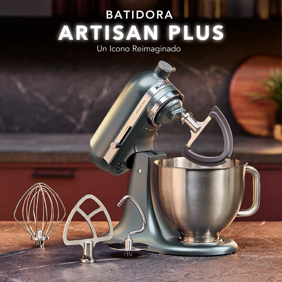 KITCHENAID - Batidora Artisan Plus con Luz