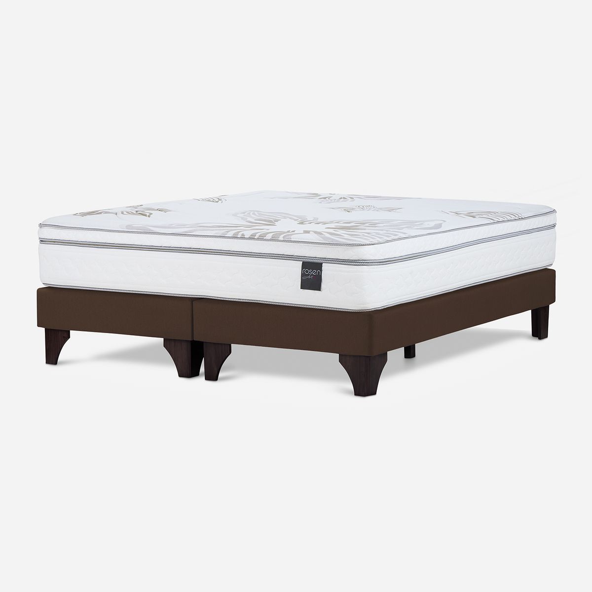 ROSEN - Cama Europea Art 4 Mocca Queen