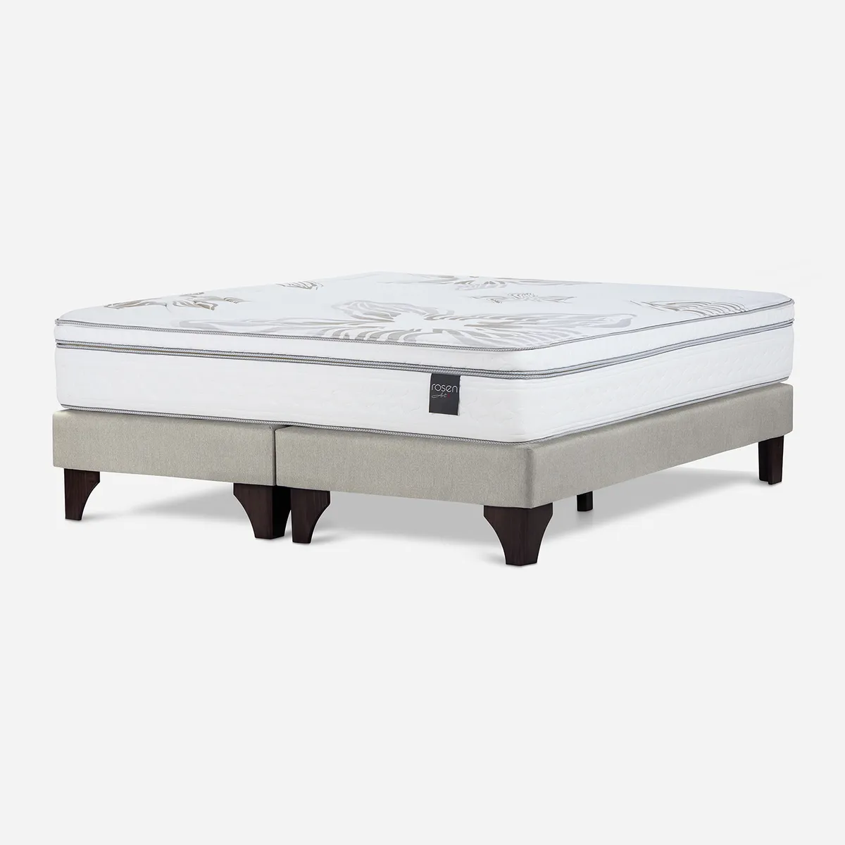 ROSEN - Cama Europea Art 4 Niebla Queen