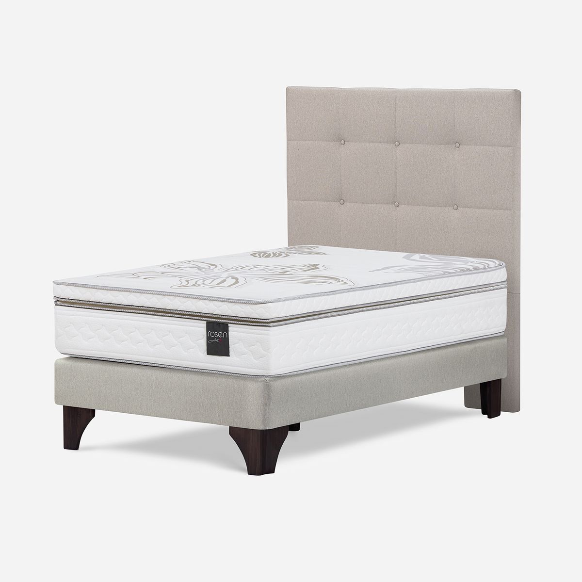 ROSEN - Dormitorio Europeo Art 4 Issey Grafito 1.5 Plz