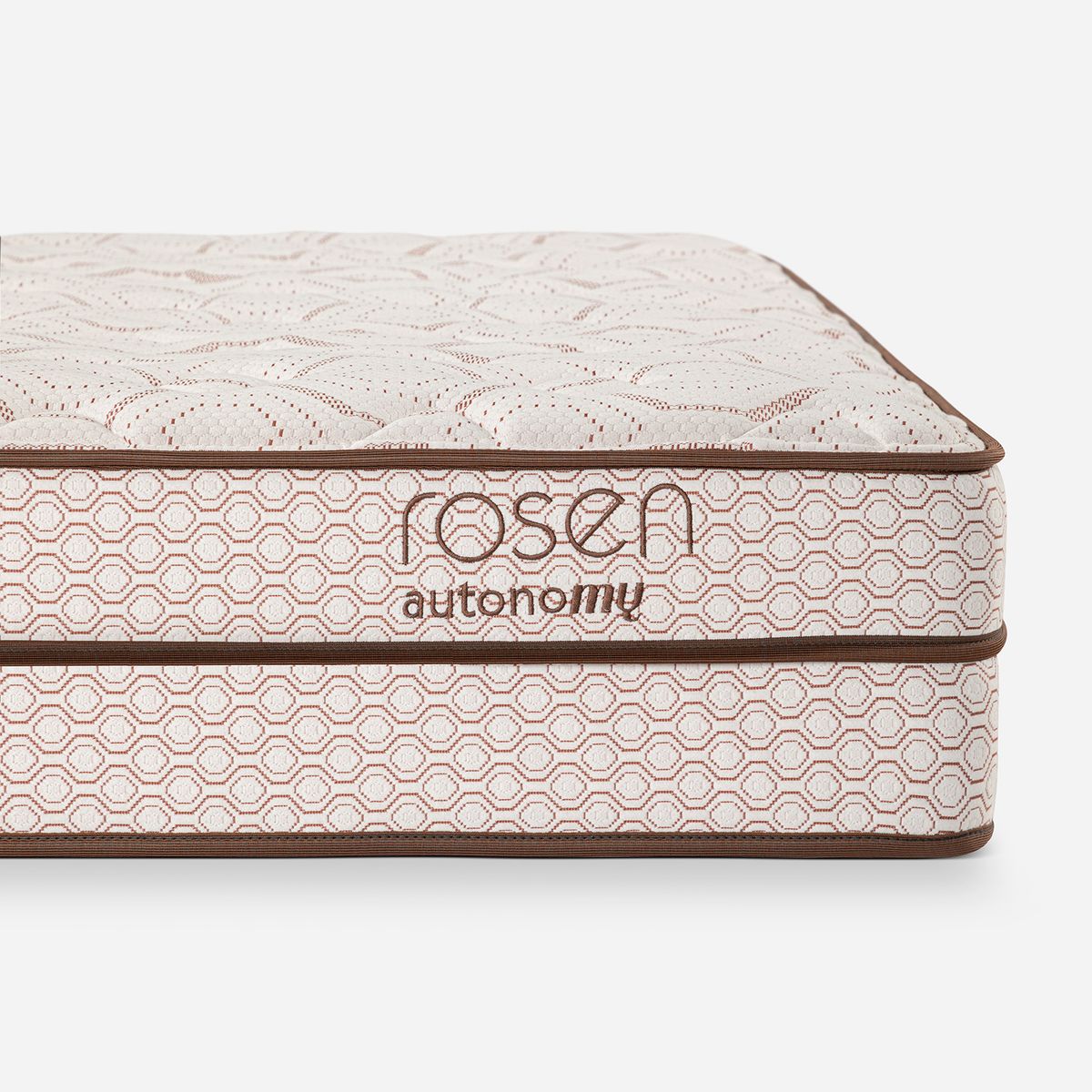ROSEN - Dormitorio Europeo Autonomy Land Issey Mocca 2 Plz + 2 Almohadas Esencial
