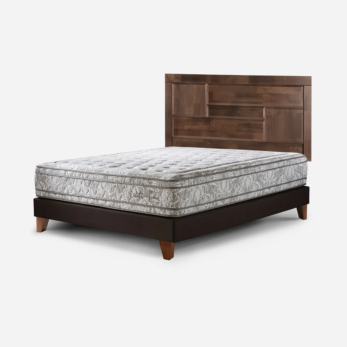 ROSEN - Dormitorio Europeo Diletto 2 Plz Dolce + 2 Almohadas Memory