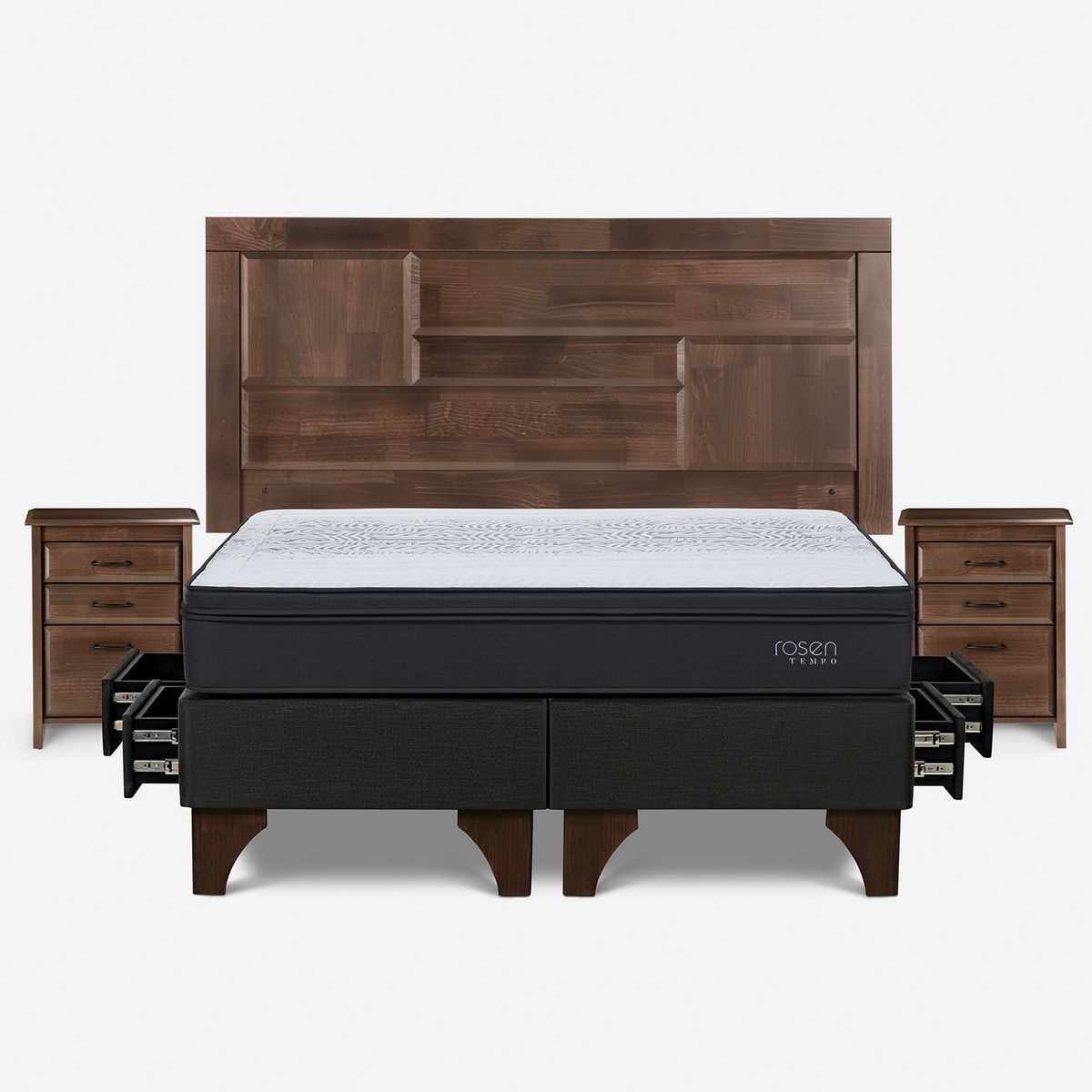 ROSEN - Dormitorio Con Cajones Tempo Dolce King