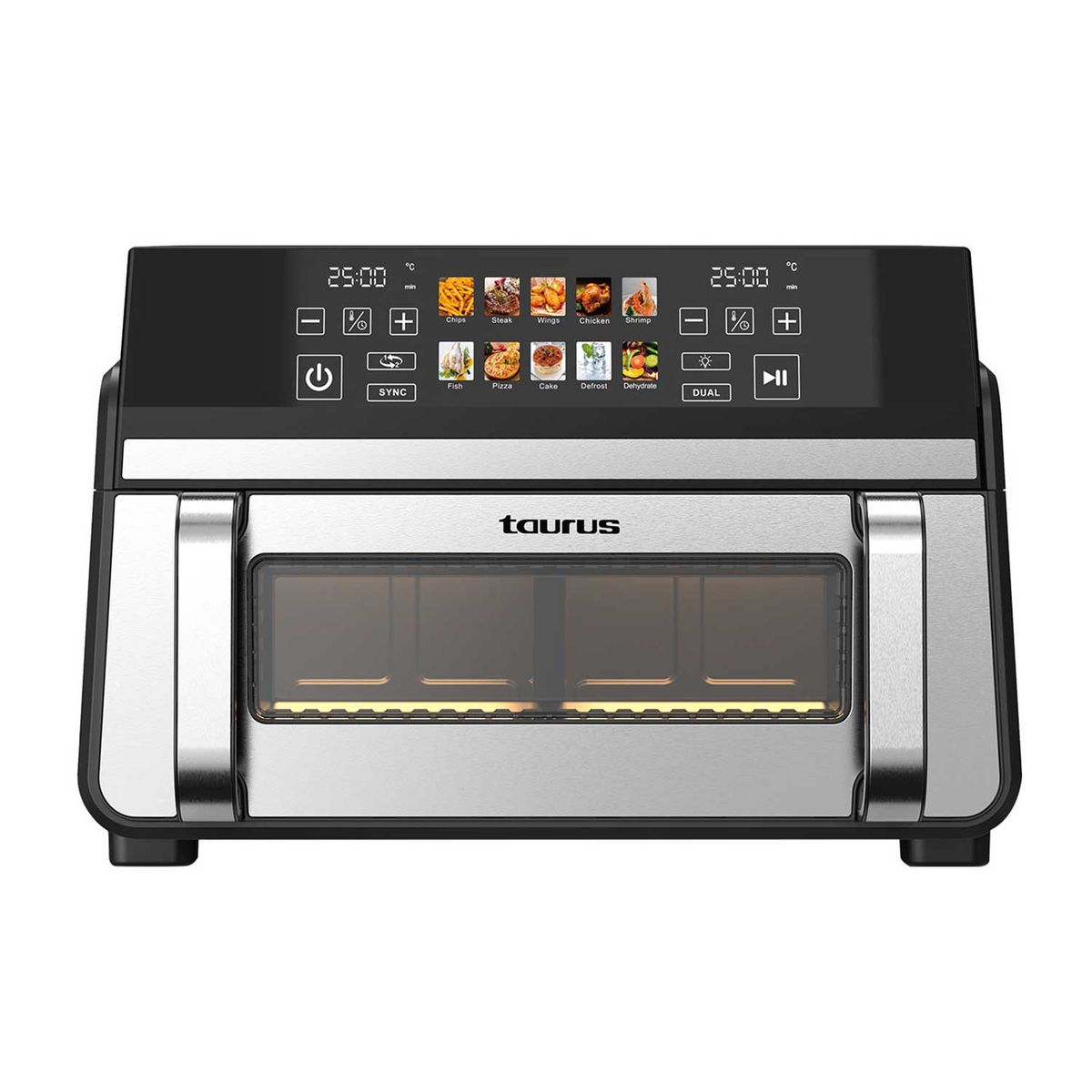 Taurus - Freidora de Aire Doble Air Fryer 11L