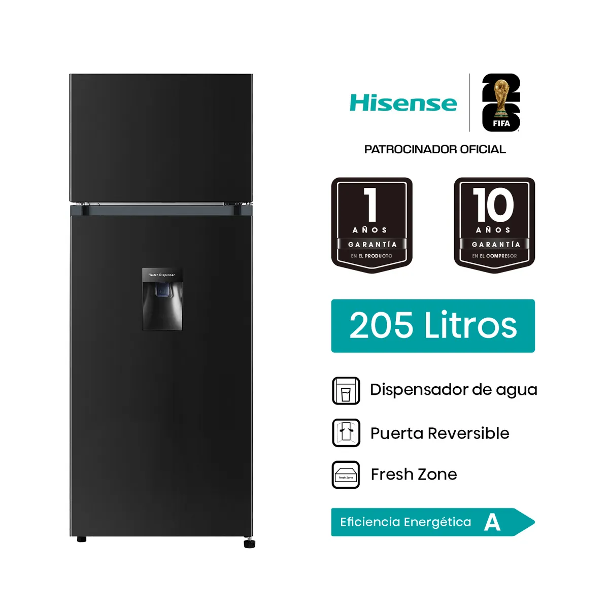 Hisense - HISE REF TM 205L RT205N1ABA