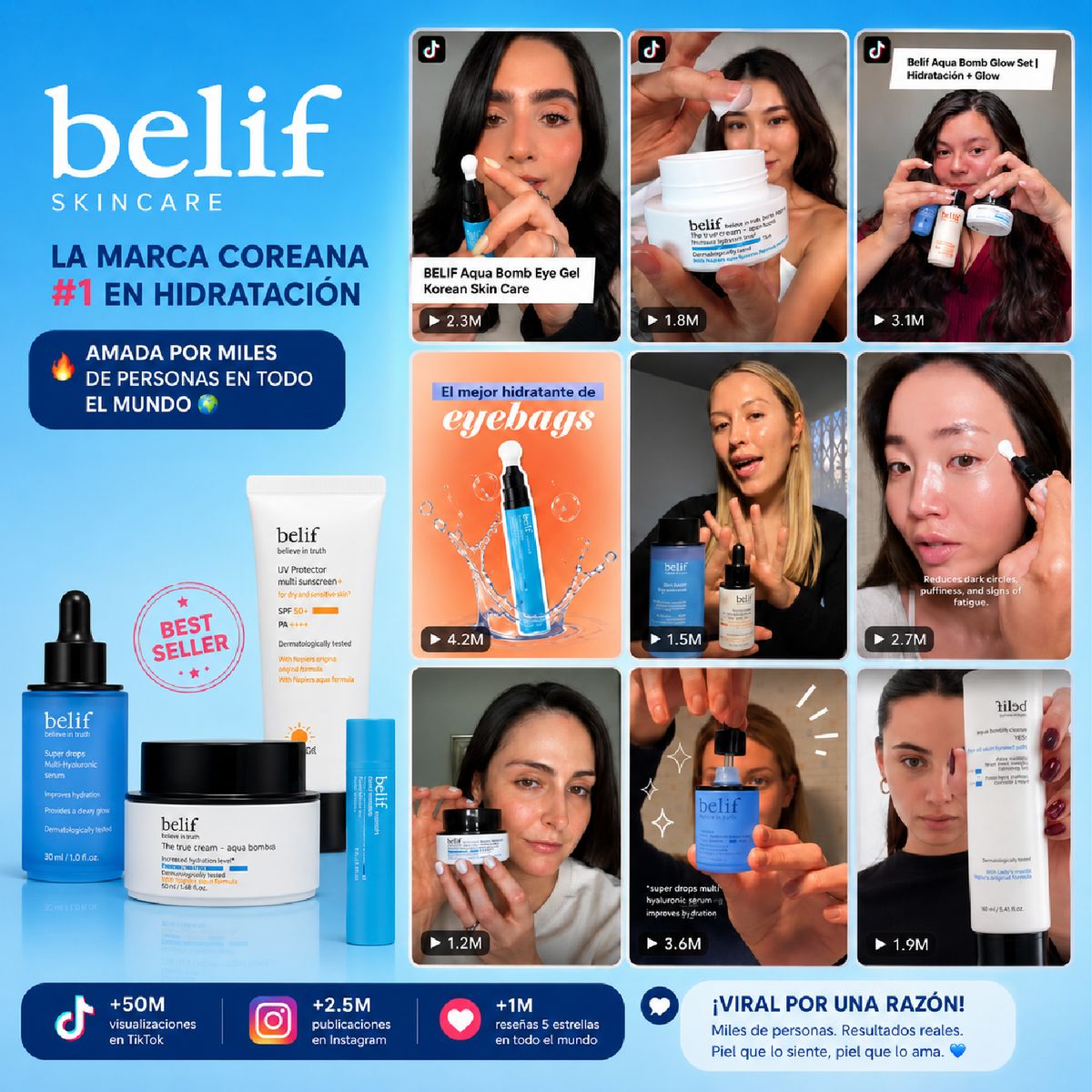 BELIF - Set Belif Glow Best Sellers