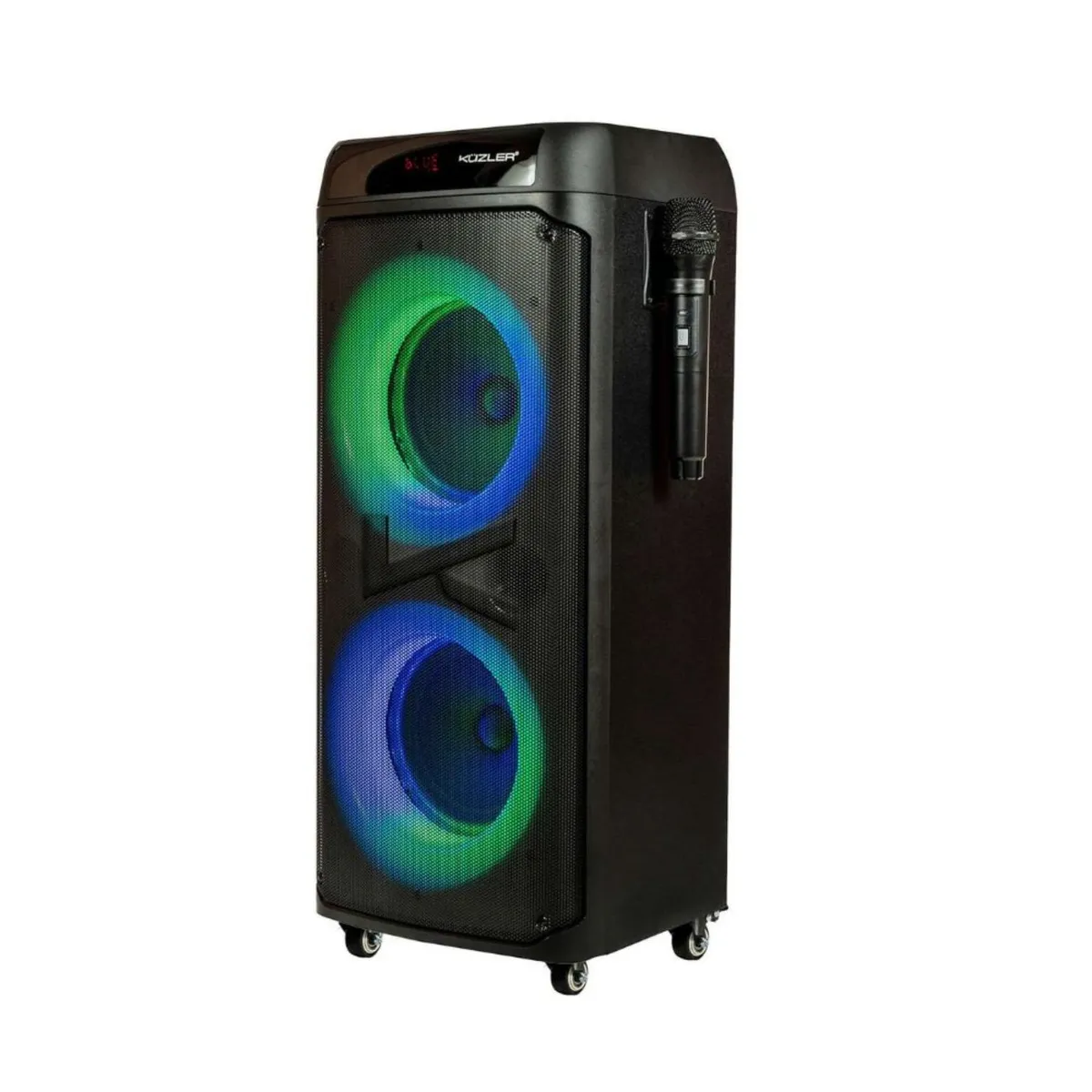 KUZLER - Torre de Sonido Bluetooth 12h Con 2 Microfonos ROCKBOX-1