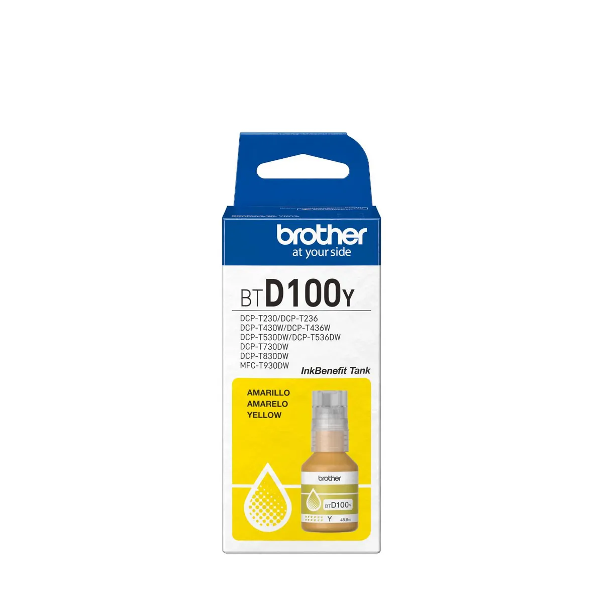 Brother - Tinta de color amarillo