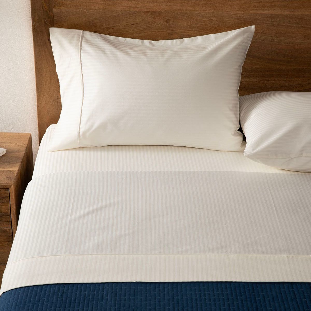 BASEMENT HOME - Juego de Sábanas 100% Algodón 500 Hilos