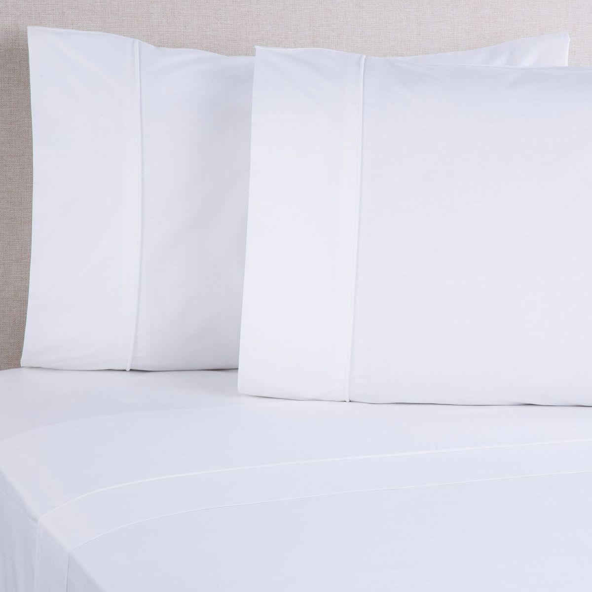 BASEMENT HOME - Juego de Sábanas Lisas 100% Algodón 200 Hilos