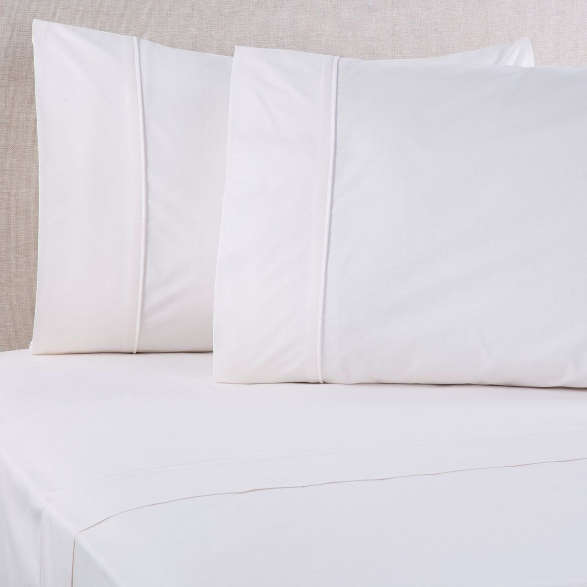 BASEMENT HOME - Juego de Sábanas Lisas 100% Algodón 200 Hilos