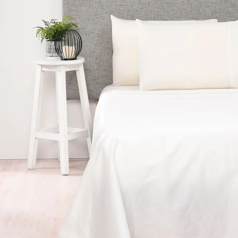 ROBERTA ALLEN - Juego de Sábanas Lisas 100% Algodón 200 Hilos