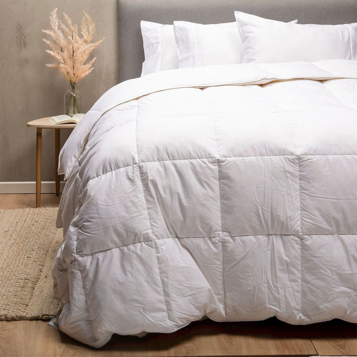 BASEMENT HOME - Edredón Pluma Ganso 90% Pluma Pecho