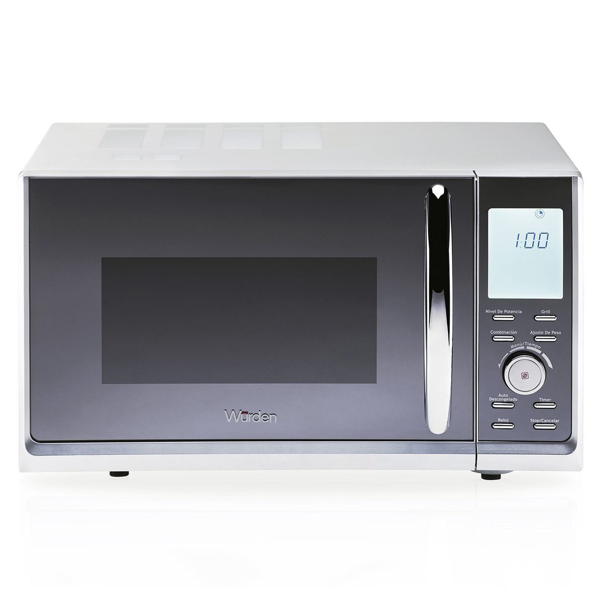 WURDEN - Horno Microondas 25 Litros WMWO-25DSILVER