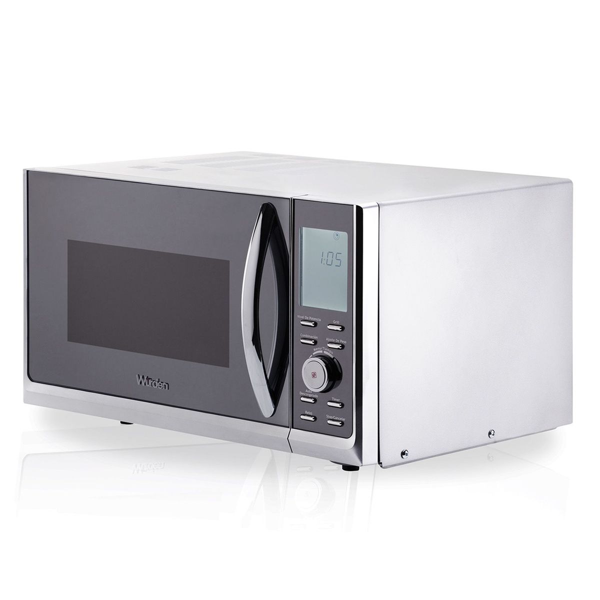WURDEN - Horno Microondas 25 Litros WMWO-25DSILVER