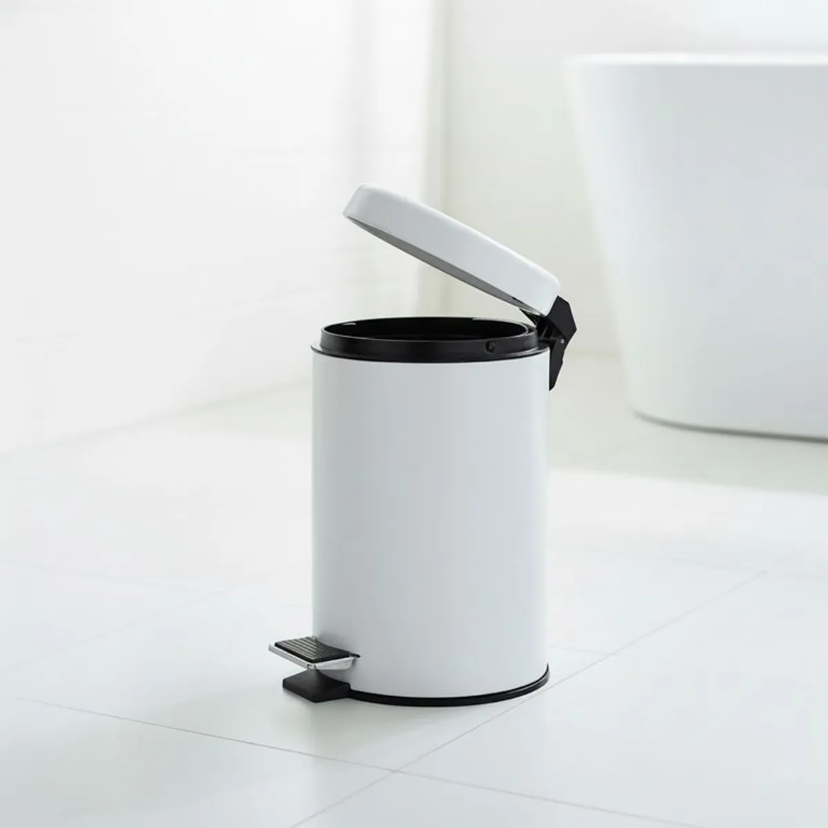 MICA - Basurero 3 lt Blanco