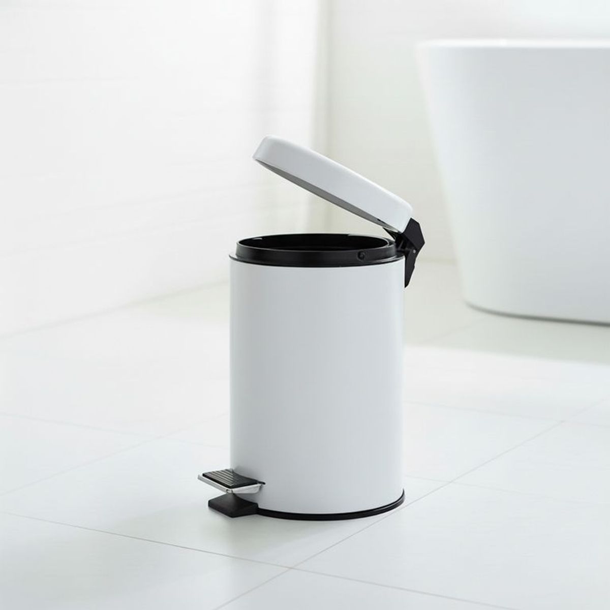 MICA - Basurero 3 lt Blanco