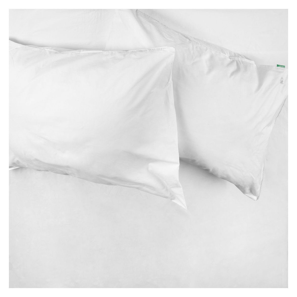 BENETTON - Juego de Sábanas Lisas 100% Algodón 200 Hilos Benetton