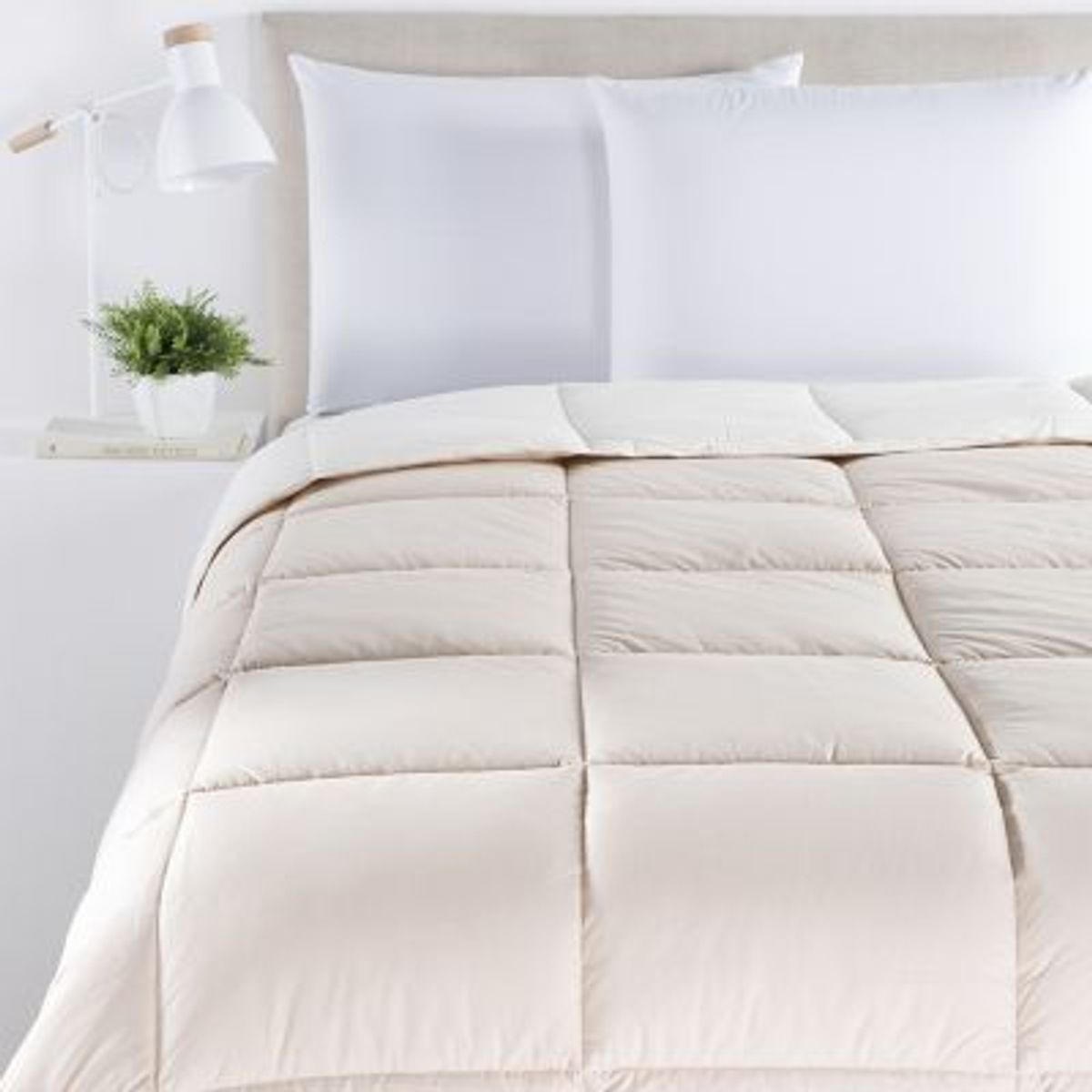 MICA - Edredón Bicolor Off/Beige