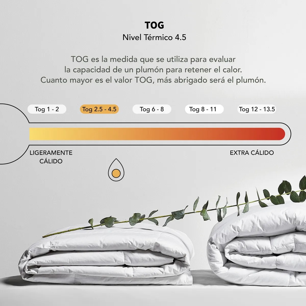 MICA - Edredón Blanco Hipoalergénico