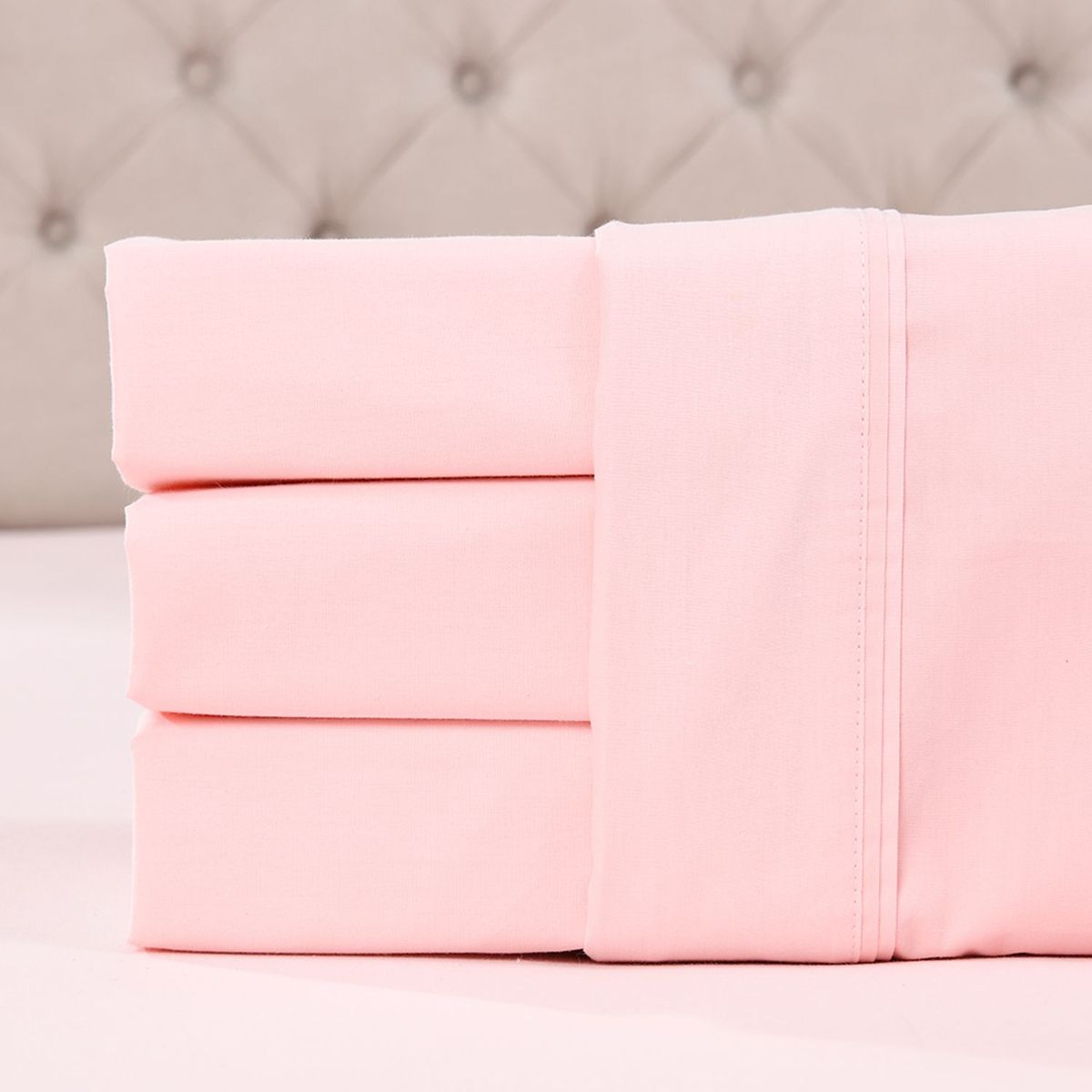 ROBERTA ALLEN - Juego de Sábanas Lisas 100% Algodón 200 Hilos