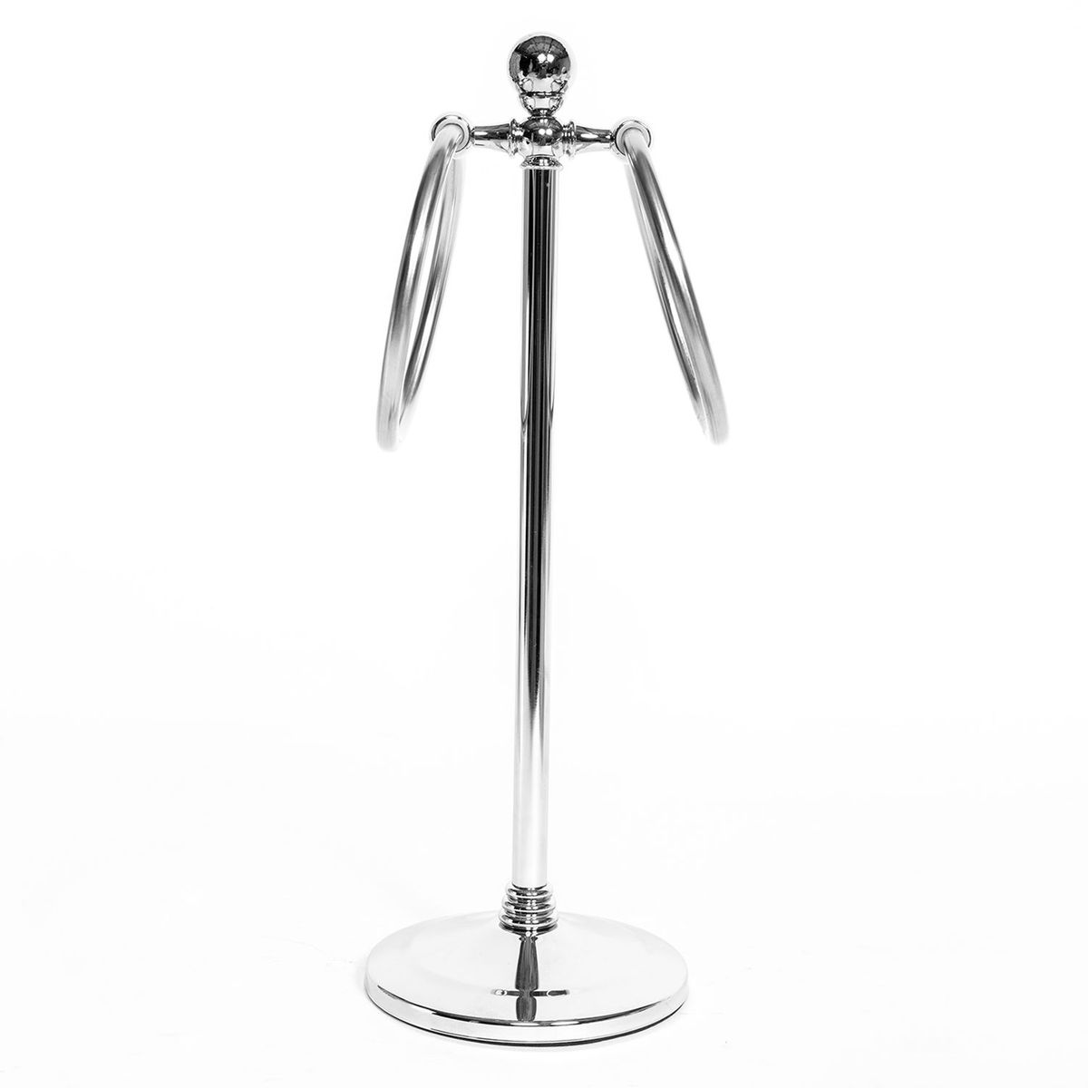 MICA - Toallero de Metal Mica Plateado