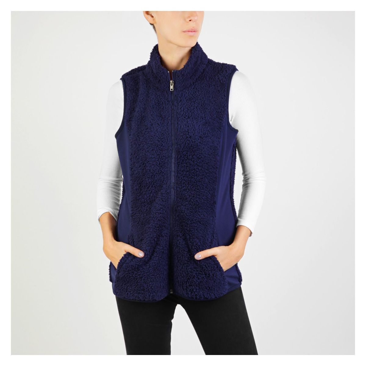 UNIVERSITY CLUB - Chaleco Polar Oso