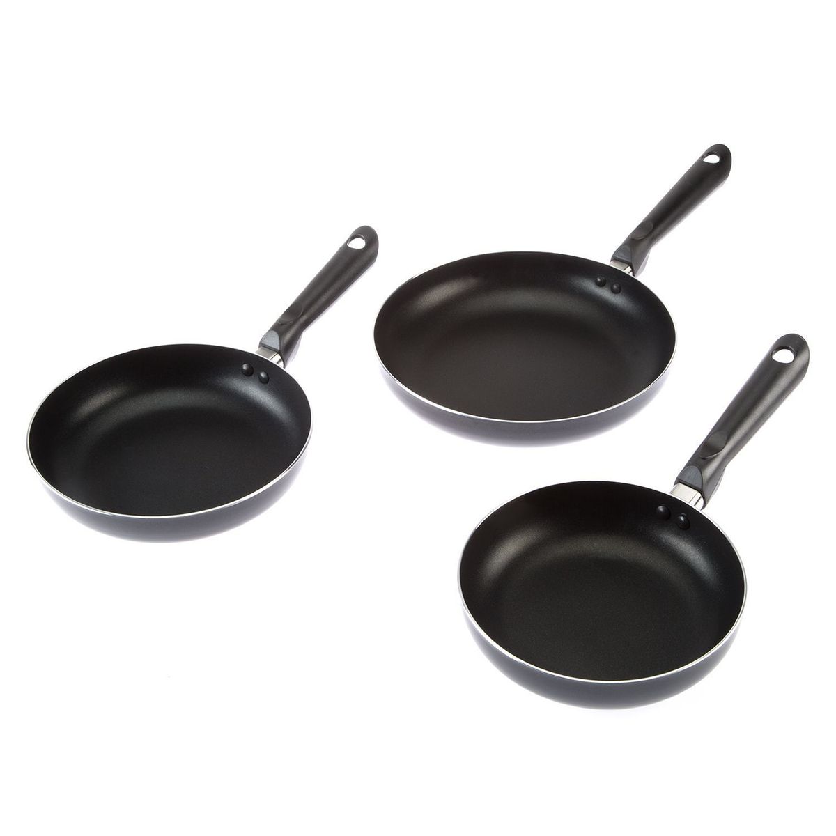 MICA - Set x3 Sartenes Negro