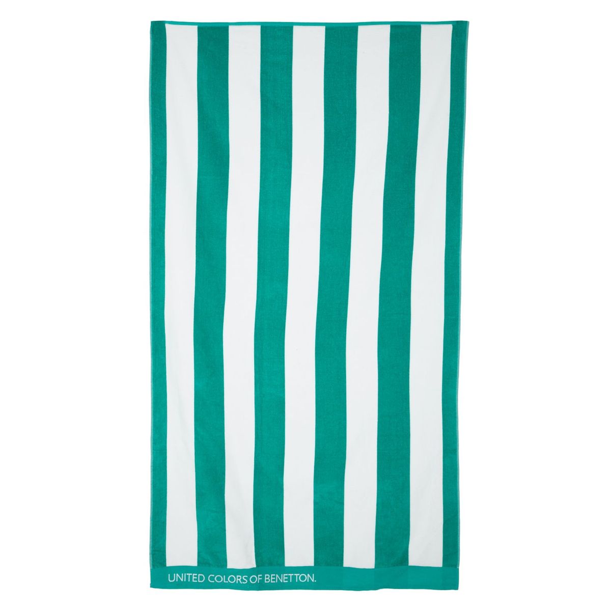 BENETTON - Toalla de Playa Stripes 100% Algodón 100x180cm