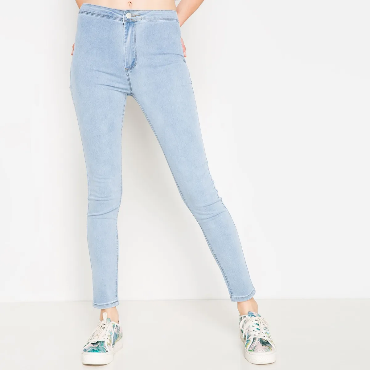 SYBILLA - Jean Skinny Tiro Medio Mujer Sybilla