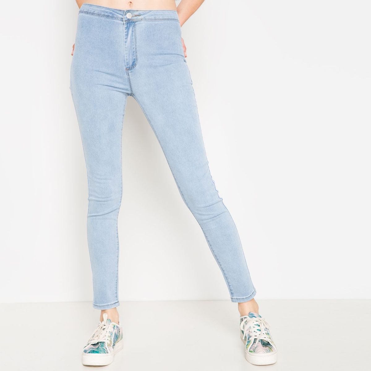 SYBILLA - Jean Skinny Tiro Medio Mujer Sybilla