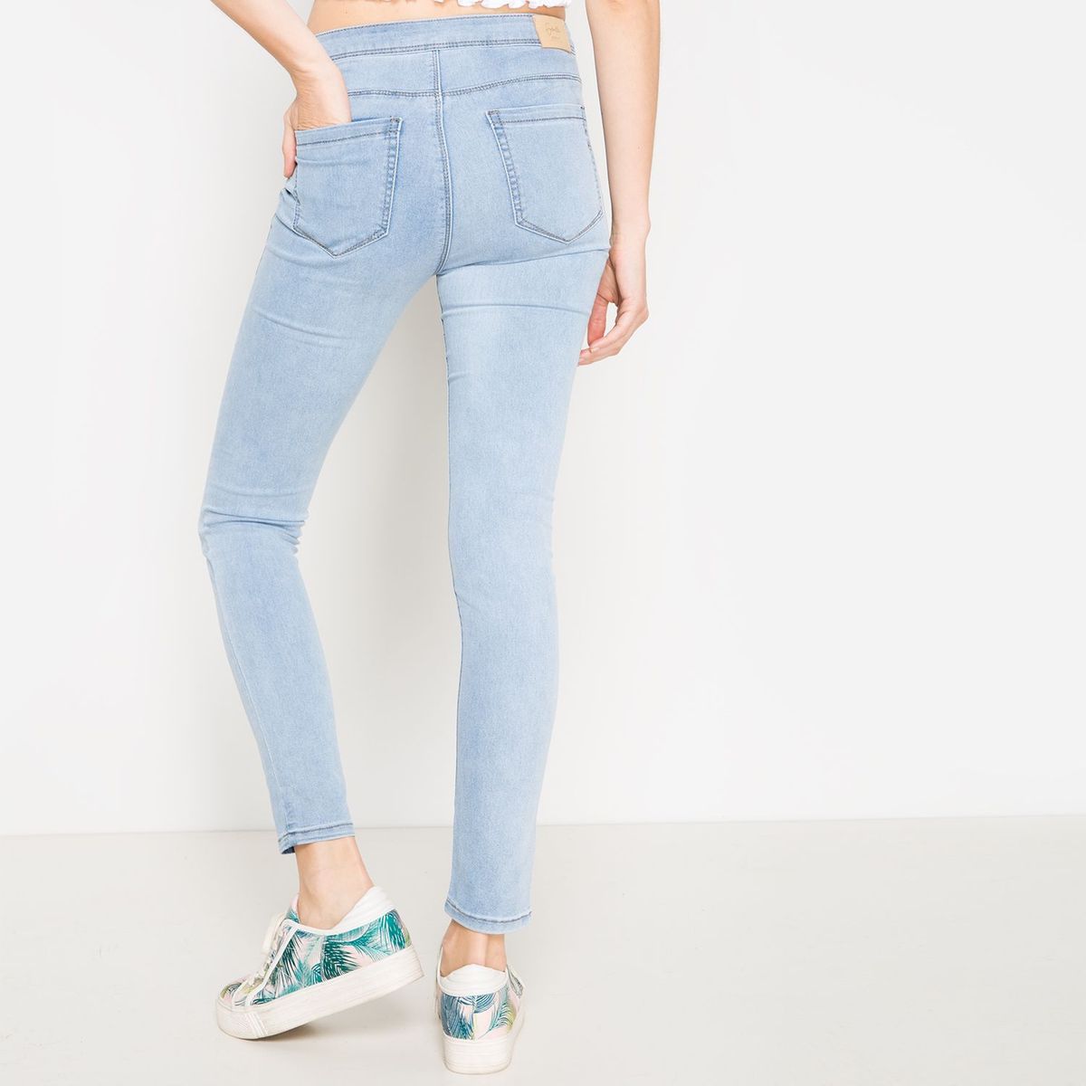 SYBILLA - Jean Skinny Tiro Medio Mujer Sybilla