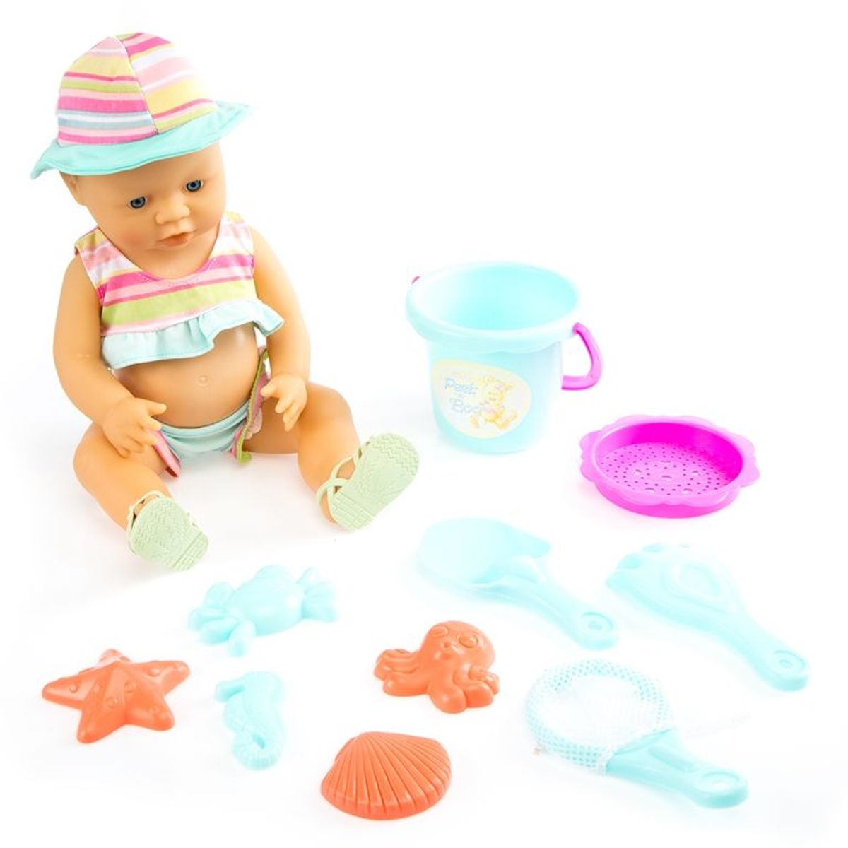 PEEK A BOO - Muñeca de Playa 40 cm