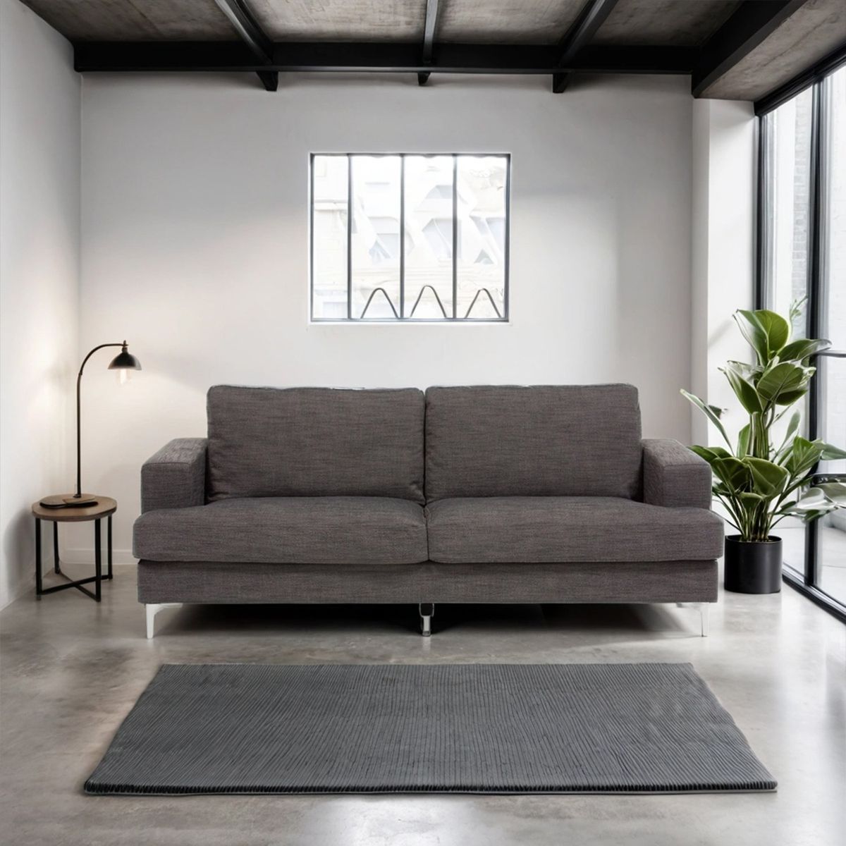 BASEMENT HOME -  Sofá 3 Cuerpos Feather