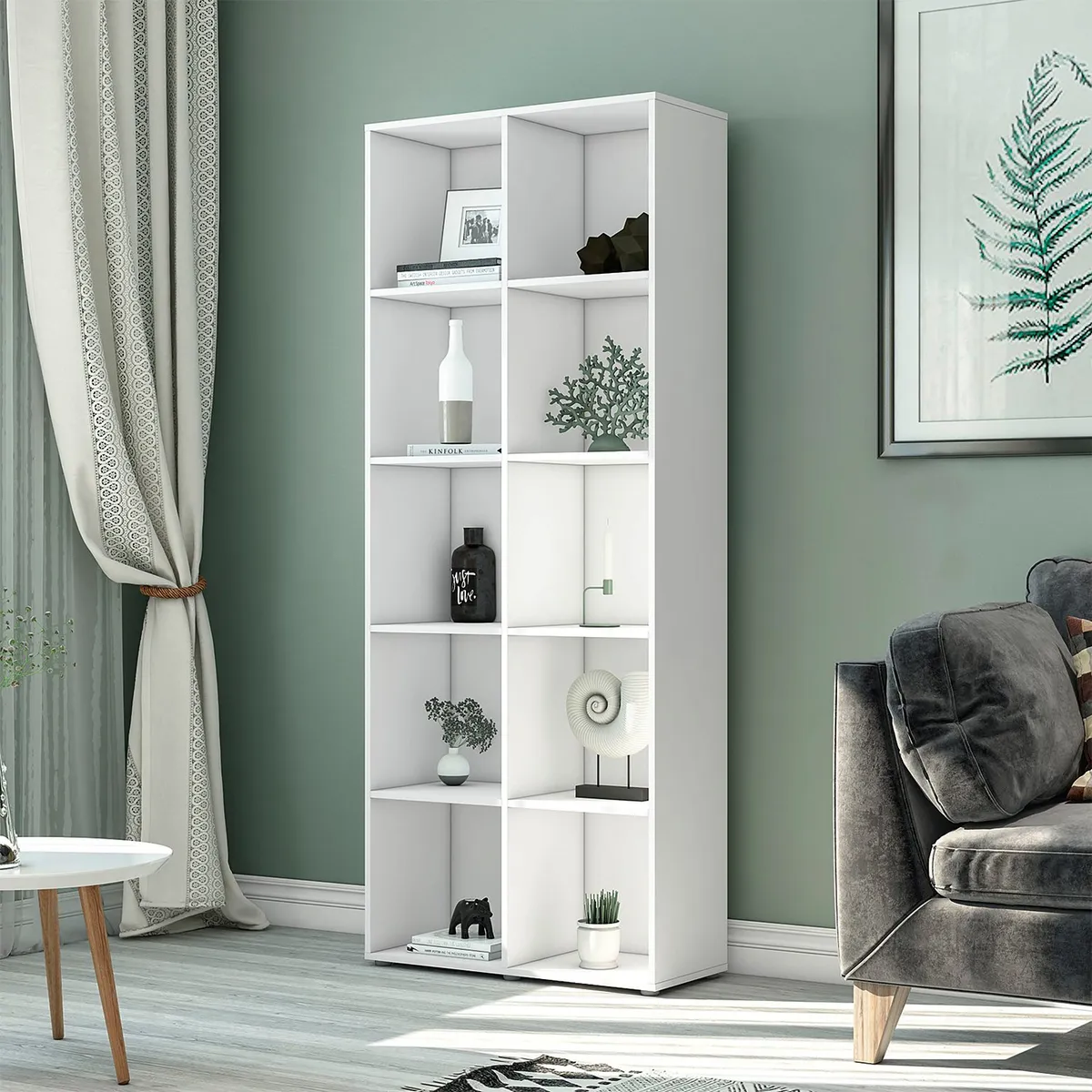 MICA - Estante Librero Caracol 10 Espacios