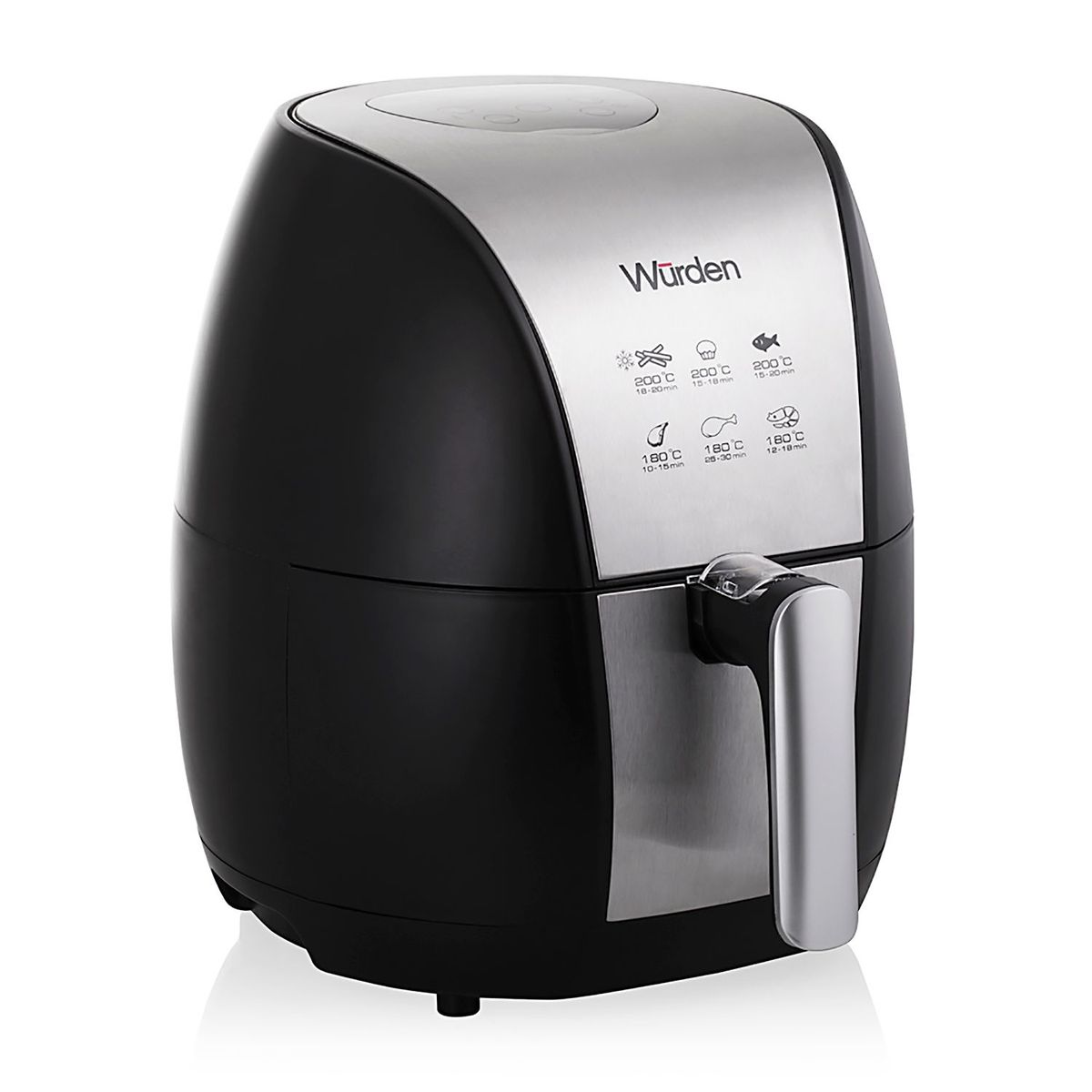 WURDEN - Freidora Eléctrica WFR-FRYER1 3 Lt
