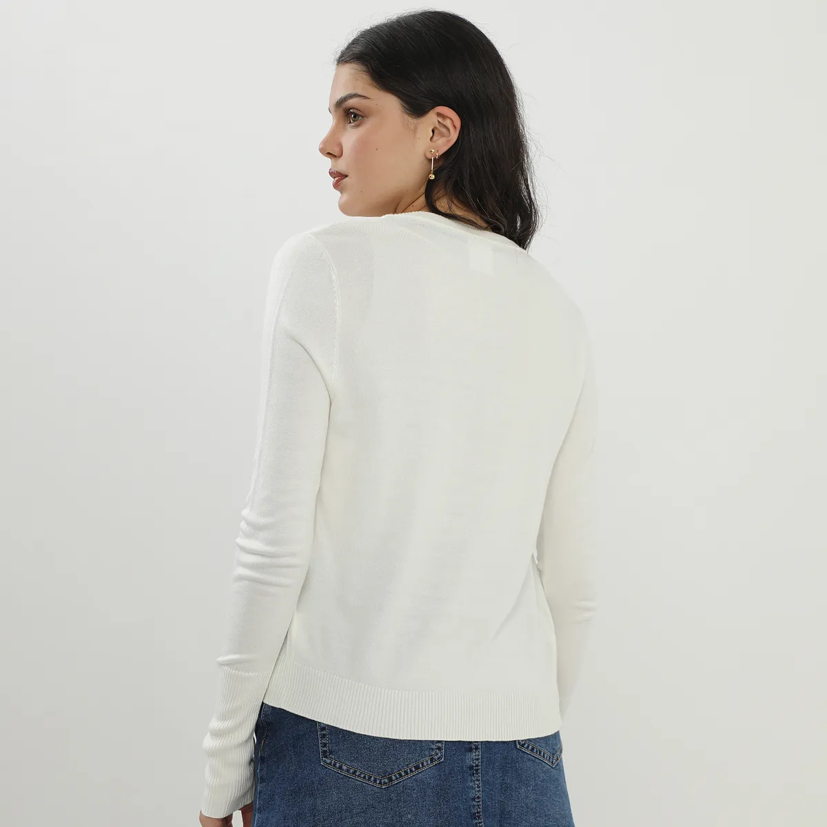 SYBILLA - Chompa Casual Mujer Sybilla