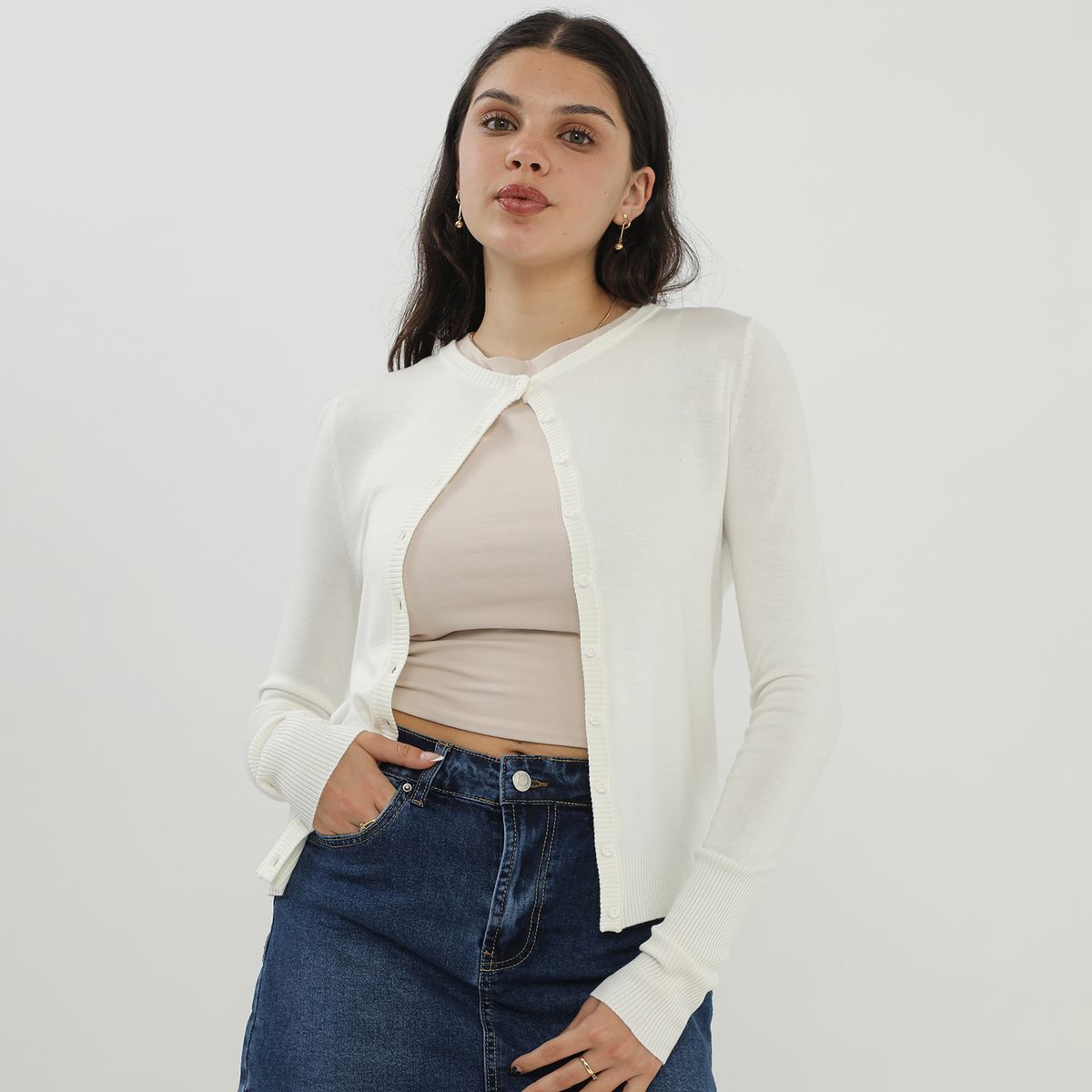 SYBILLA - Chompa Casual Mujer Sybilla