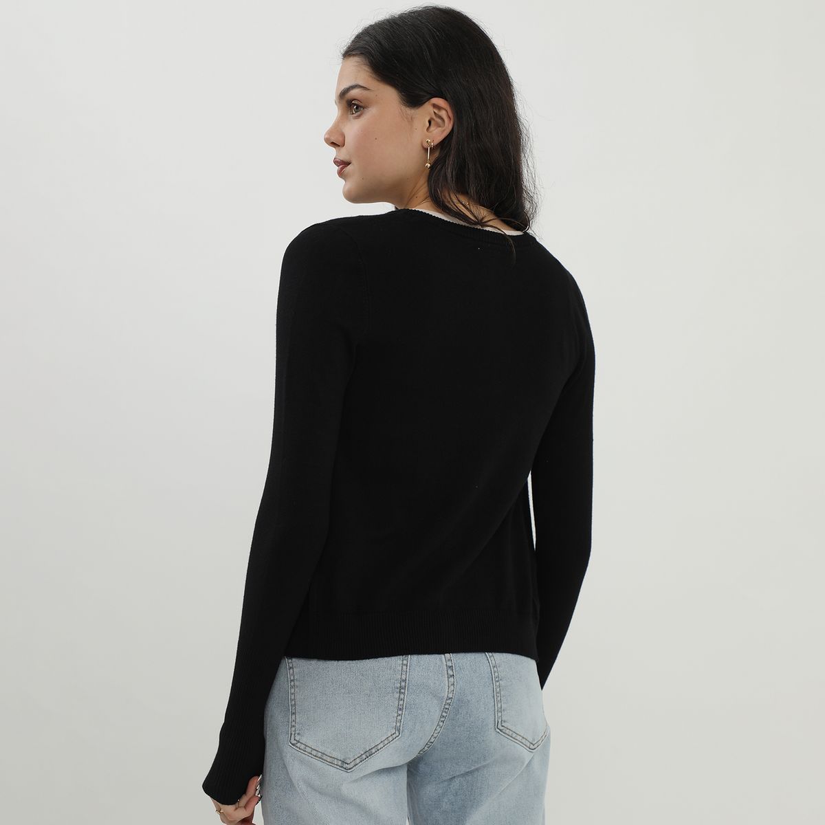 SYBILLA - Chompa Casual Mujer Sybilla